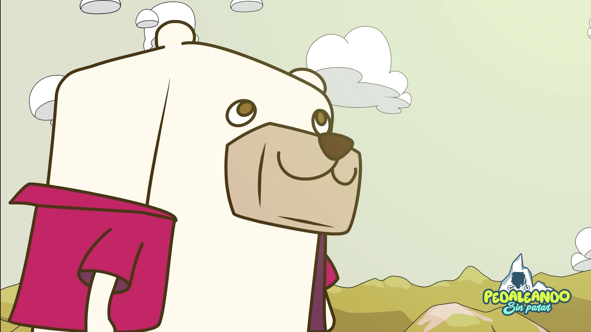 Debi, el oso polar protagonista del juego